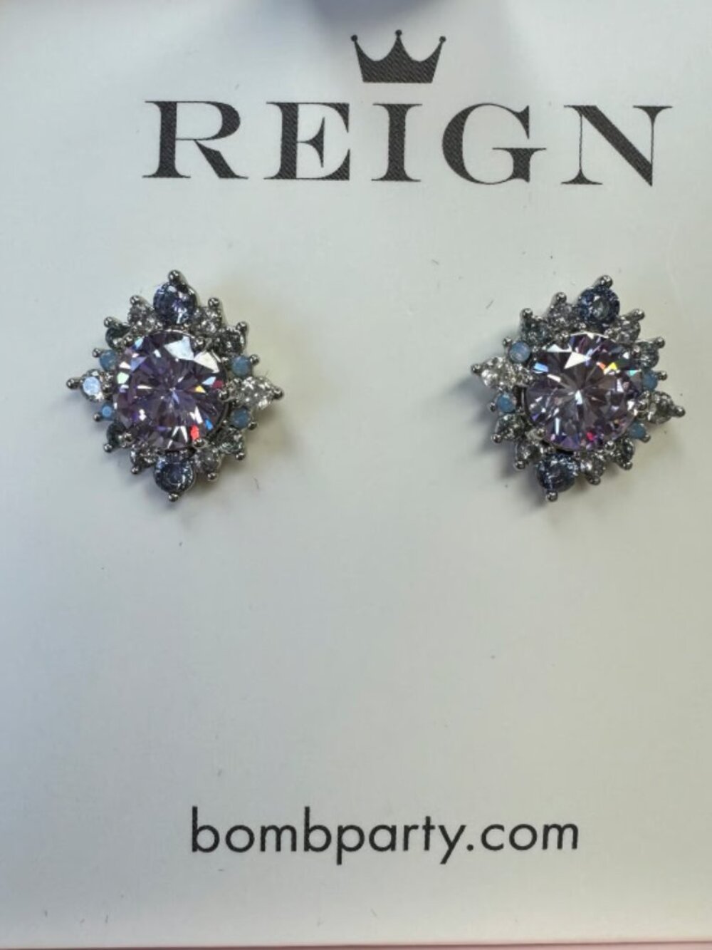 Bomb Party Reign Princess Collection Earrings - If The Crown Fits